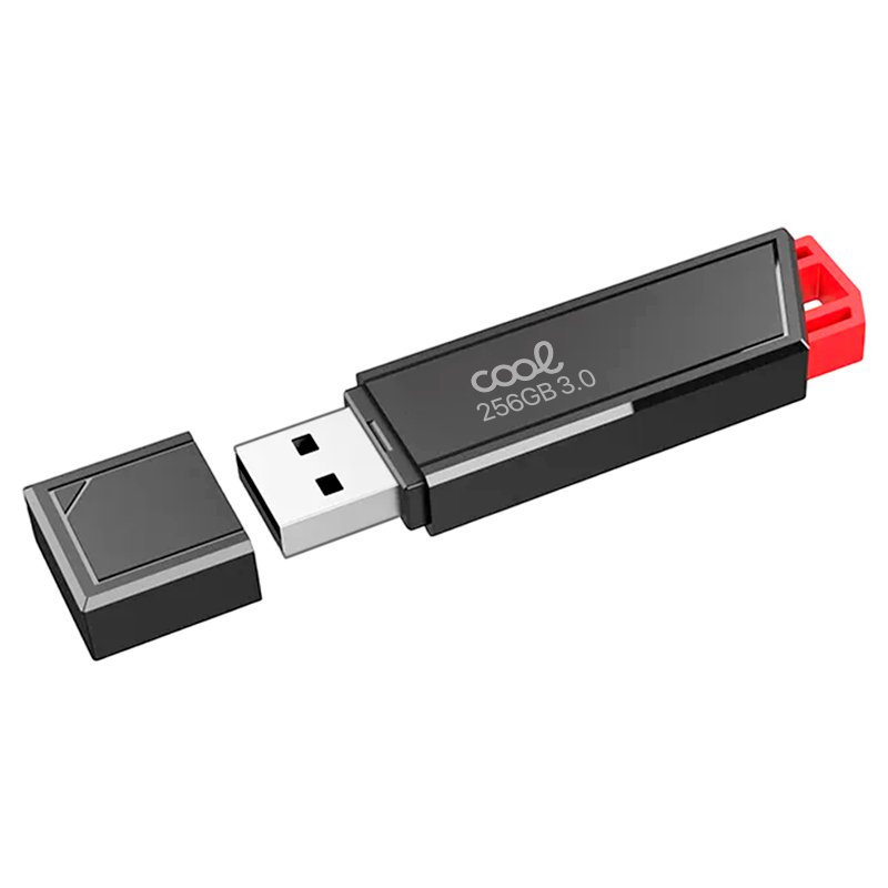 Pen Drive x USB 256 GB 3.0 COOL Lancer Rojo