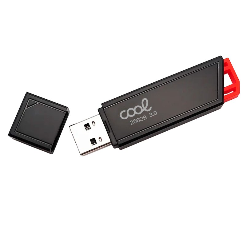 Pen Drive x USB 256 GB 3.0 COOL Lancer Rojo