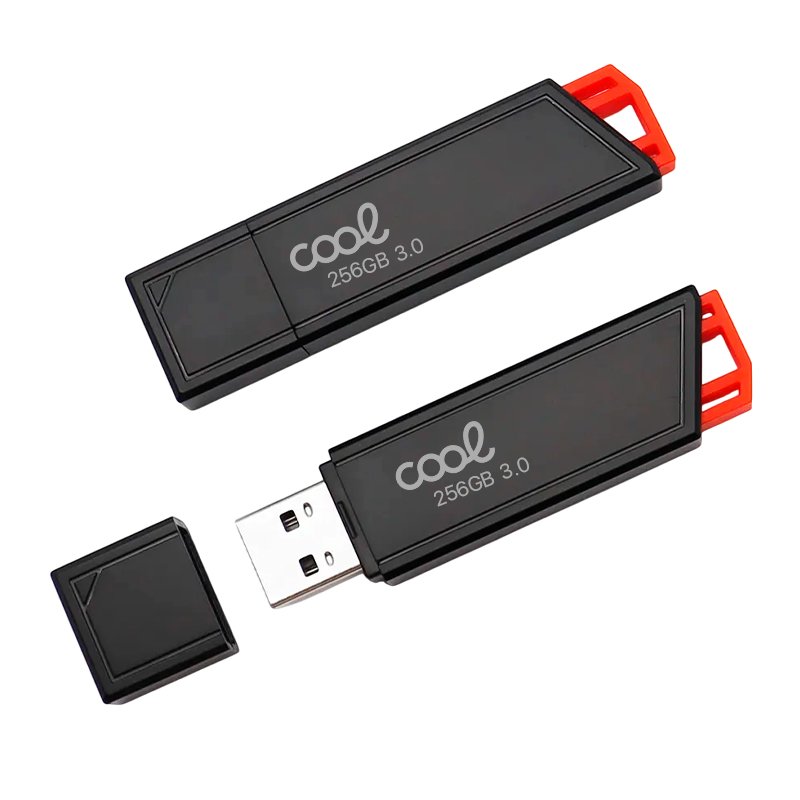 Pen Drive x USB 256 GB 3.0 COOL Lancer Rojo
