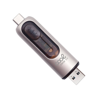 Pen Drive x USB 256 GB 3.0 COOL Tipo-C / USB (2 en 1)