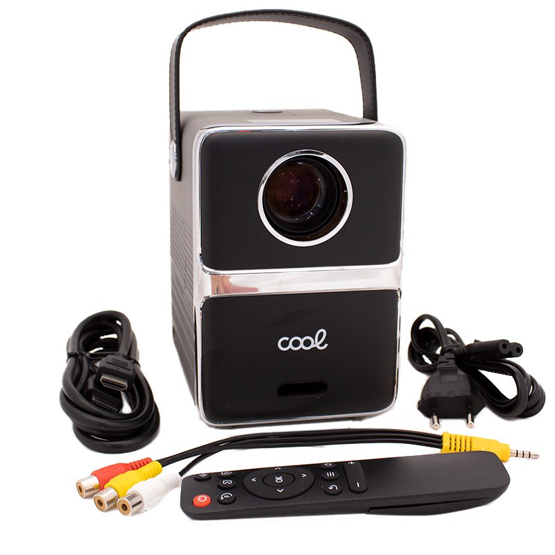 Proyector Compacto 2500 Lúmenes COOL Star Altavoz Integrado 10W + HDMI / USB + Wifi Mirror