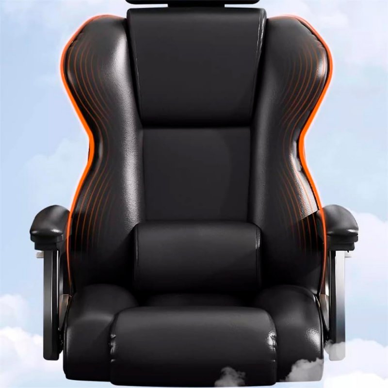 Sillón Oficina Premium COOL Board Negro (Reposapiés)