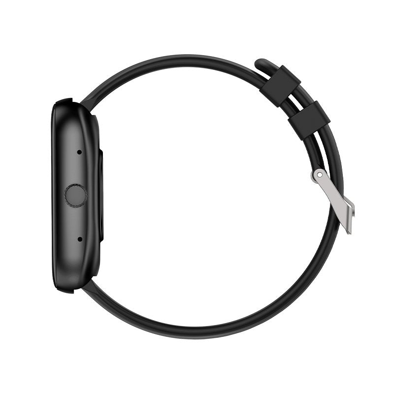 Smartwatch COOL Border Silicona Negro (Llamadas, Salud, Deporte)