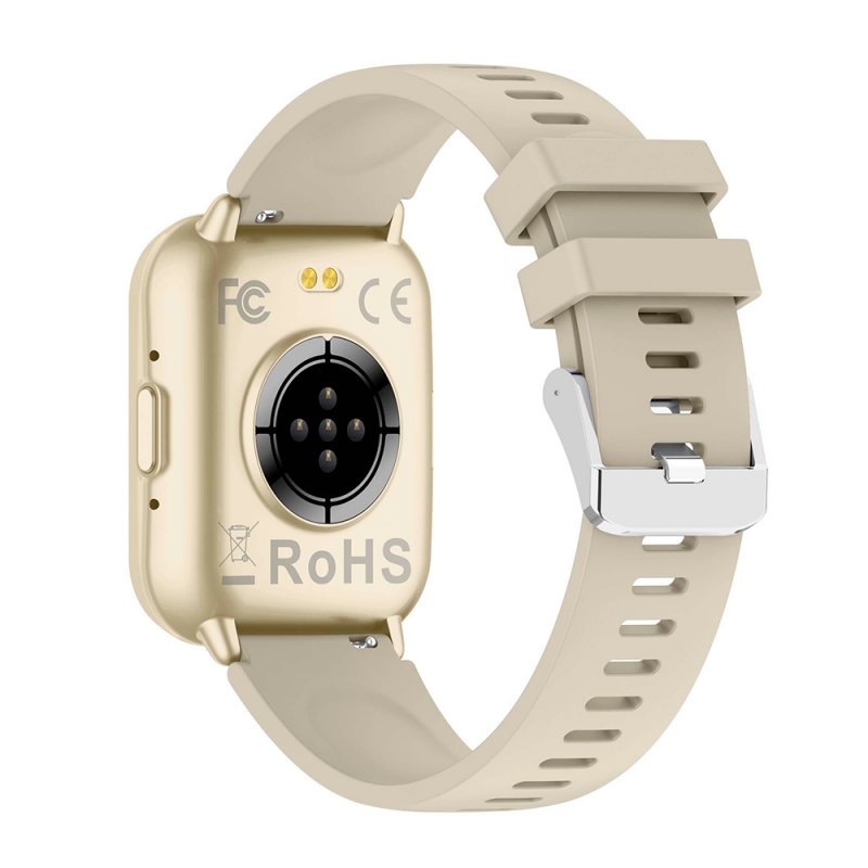 Smartwatch COOL Cascais Silicona Champagne (Llamadas, Salud, Deporte)