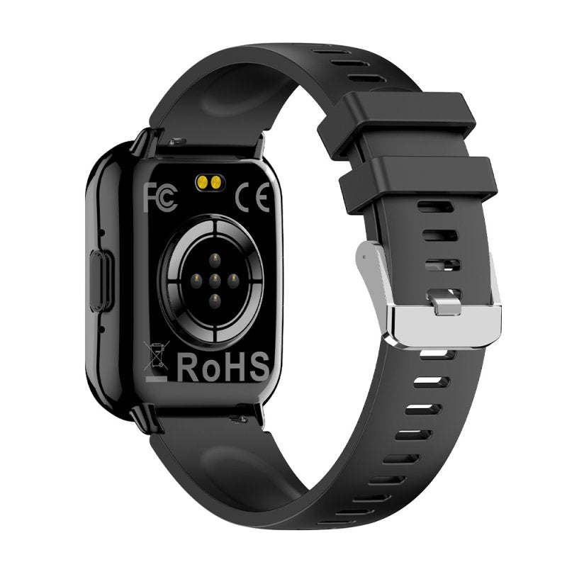 Smartwatch COOL Cascais Silicona Negro (Llamadas, Salud, Deporte)