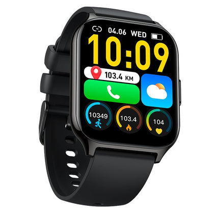 Smartwatch COOL Nova Silicona Negro (Llamadas, Salud, Deporte)