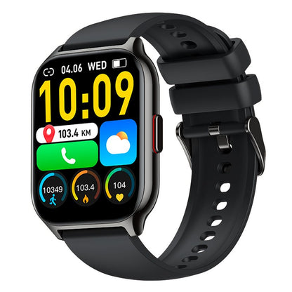 Smartwatch COOL Nova Silicona Negro (Llamadas, Salud, Deporte)