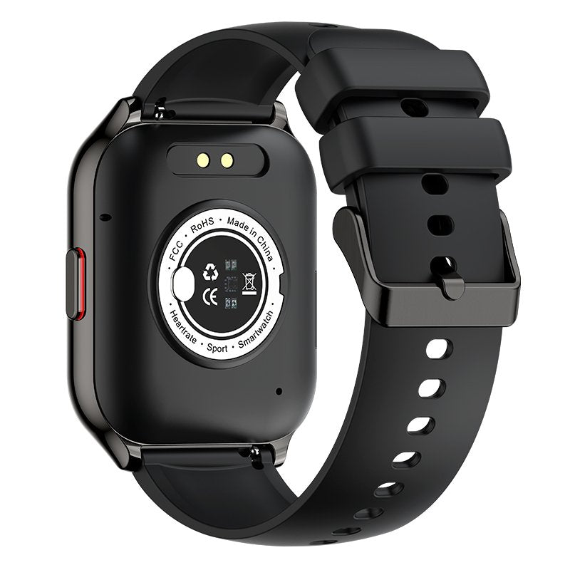 Smartwatch COOL Nova Silicona Negro (Llamadas, Salud, Deporte)