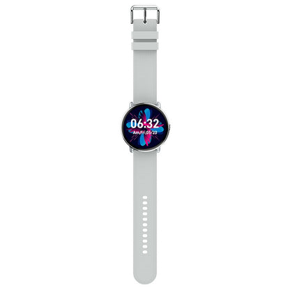 Smartwatch COOL Pantalla AMOLED Forever Silicona Gris (Llamadas, Salud, Deporte)