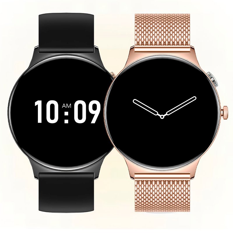 Smartwatch COOL Ultrathin + 2 Correas (Amoled, Llamadas, Ultrafino) Gris