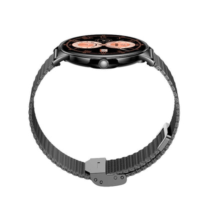 Smartwatch COOL Ultrathin + 2 Correas (Amoled, Llamadas, Ultrafino) Negro