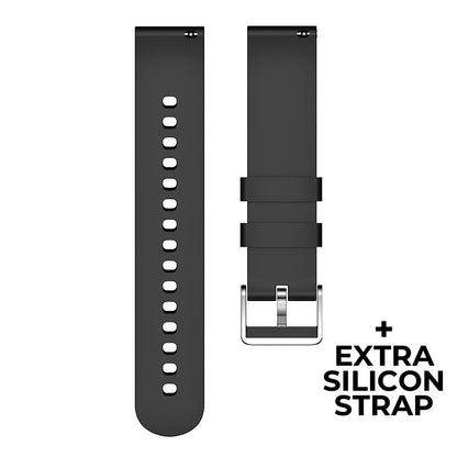 Smartwatch COOL Ultrathin + 2 Correas (Amoled, Llamadas, Ultrafino) Negro