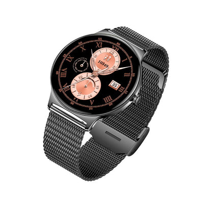 Smartwatch COOL Ultrathin + 2 Correas (Amoled, Llamadas, Ultrafino) Negro