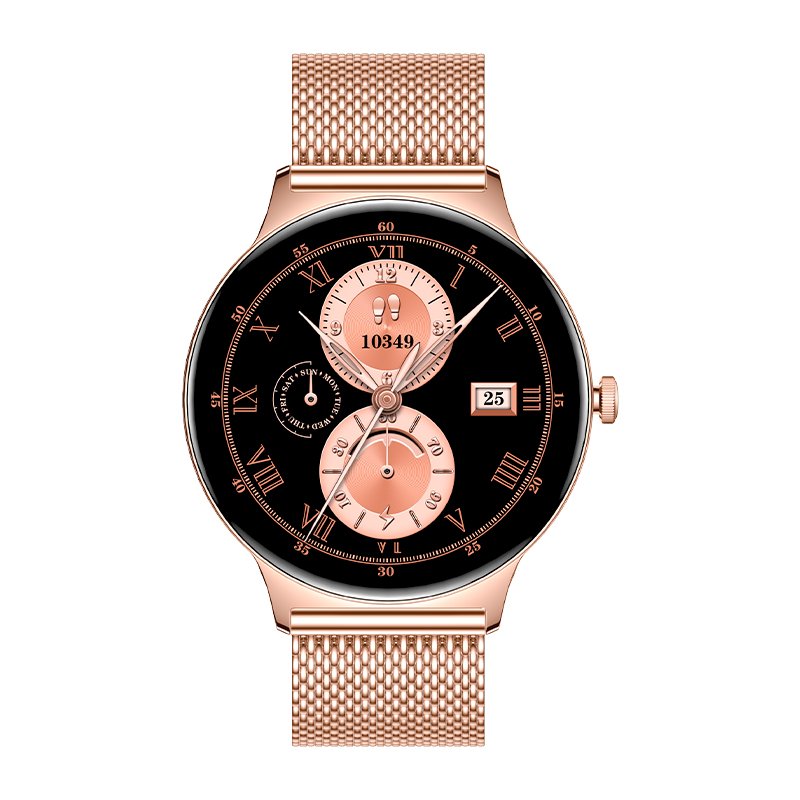 Smartwatch COOL Ultrathin + 2 Correas (Amoled, Llamadas, Ultrafino) Rosa