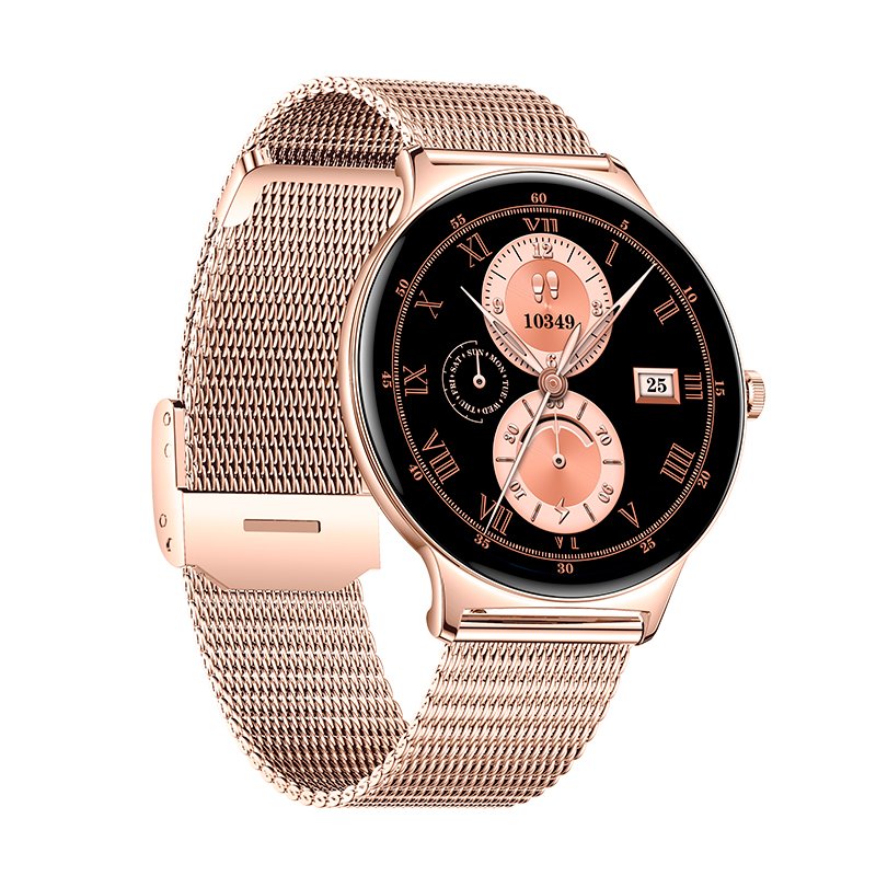 Smartwatch COOL Ultrathin + 2 Correas (Amoled, Llamadas, Ultrafino) Rosa