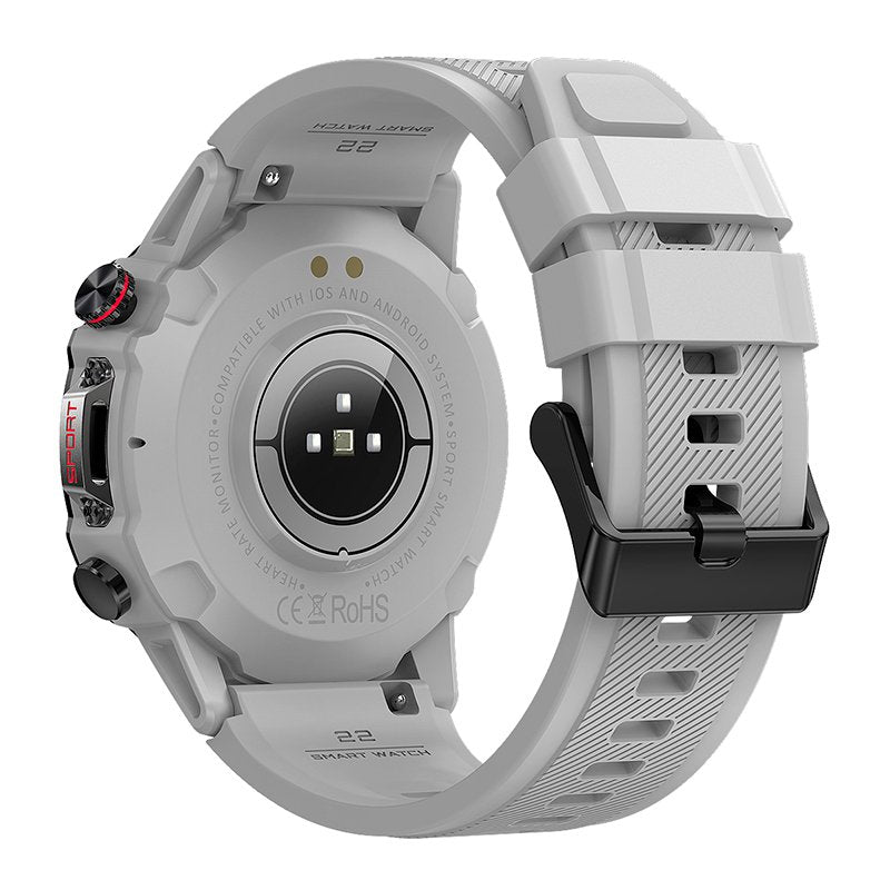 Smartwatch Pantalla Amoled COOL Adventure Silicona Gris (Llamadas, Salud...)