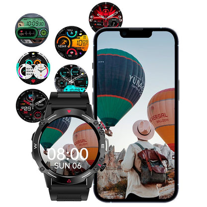 Smartwatch Pantalla Amoled COOL Adventure Silicona Gris (Llamadas, Salud...)
