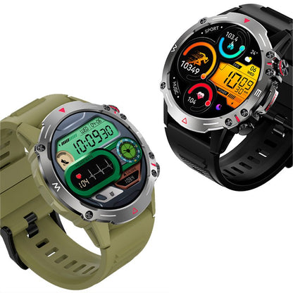 Smartwatch Pantalla Amoled COOL Adventure Silicona Verde (Llamadas, Salud...)