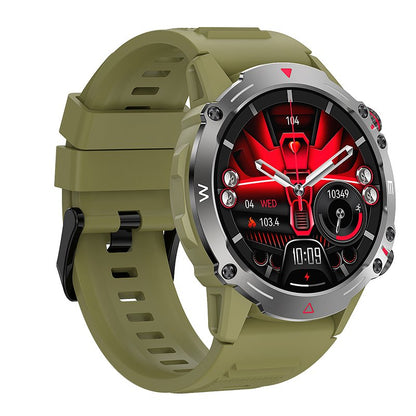 Smartwatch Pantalla Amoled COOL Adventure Silicona Verde (Llamadas, Salud...)