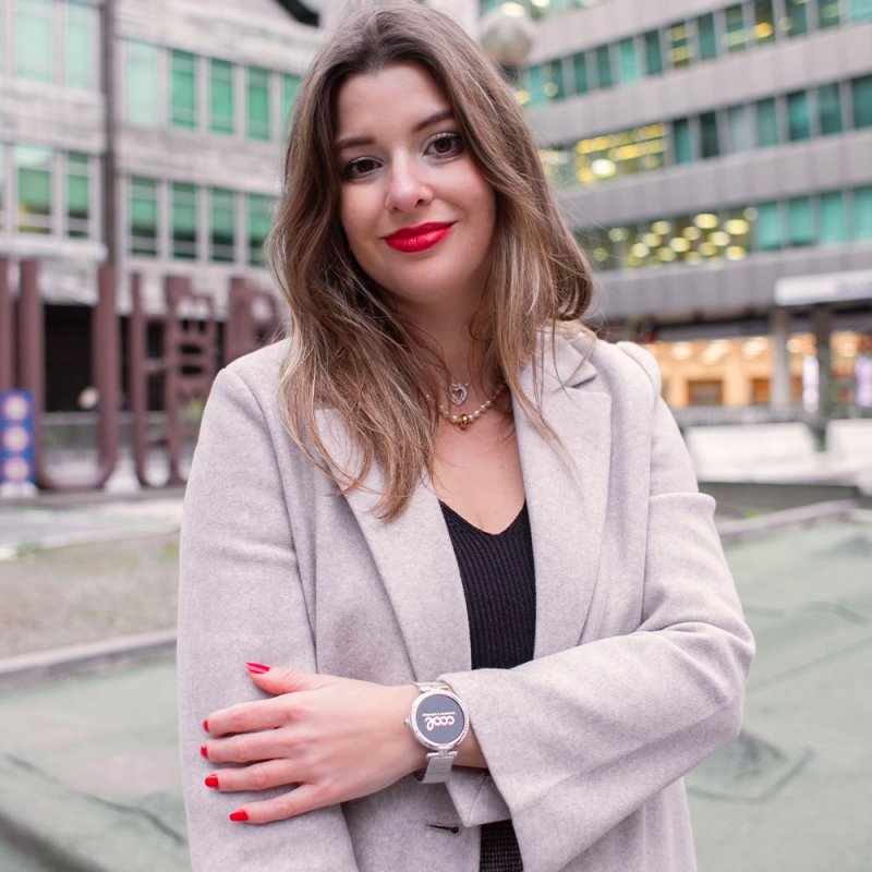 Smartwatch Pantalla Amoled COOL Mónaco + 2 Correas (Llamadas, Salud) Plateado