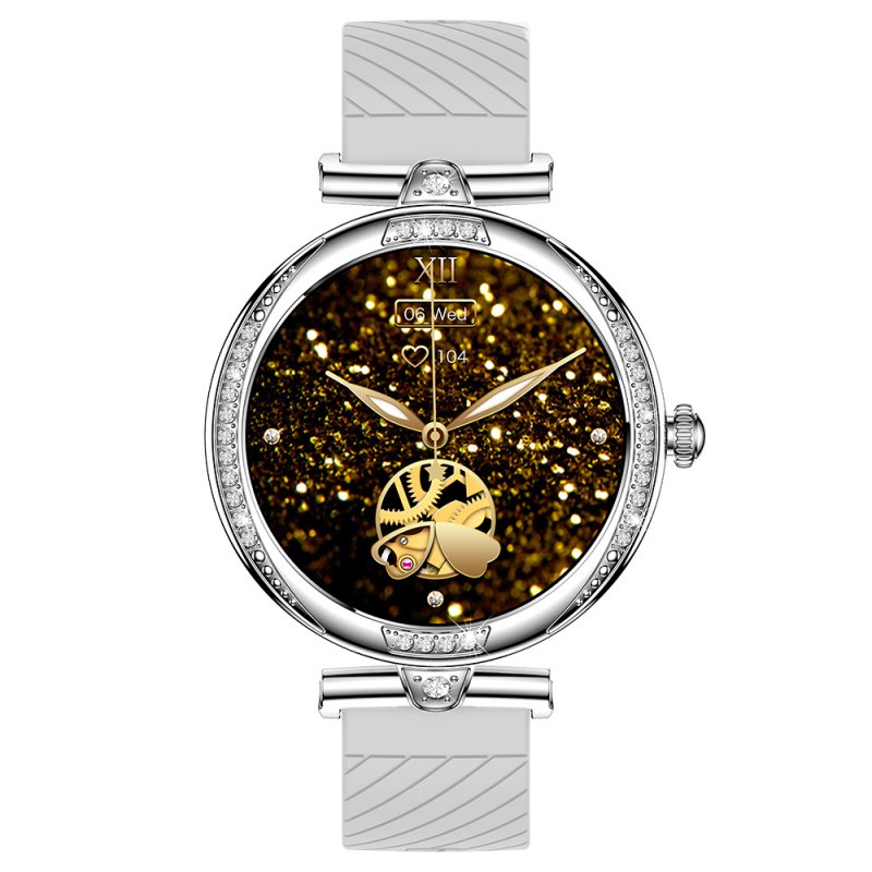 Smartwatch Pantalla Amoled COOL Mónaco + 2 Correas (Llamadas, Salud) Plateado