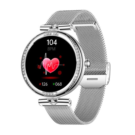 Smartwatch Pantalla Amoled COOL Mónaco + 2 Correas (Llamadas, Salud) Plateado