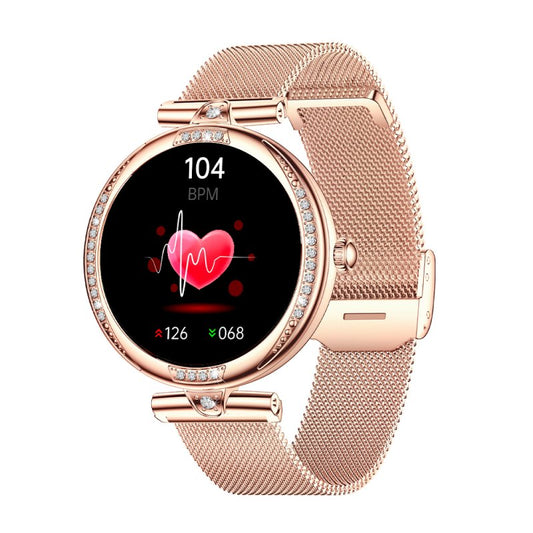 Smartwatch Pantalla Amoled COOL Mónaco + 2 Correas (Llamadas, Salud) Rose Gold
