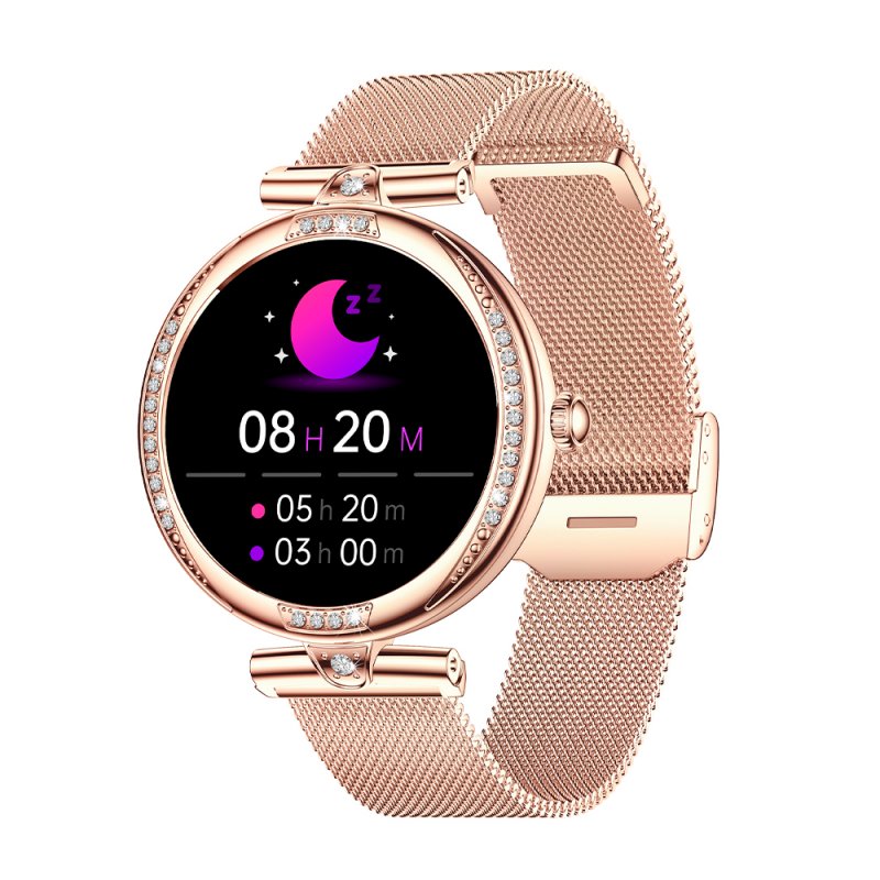 Smartwatch Pantalla Amoled COOL Mónaco + 2 Correas (Llamadas, Salud) Rose Gold