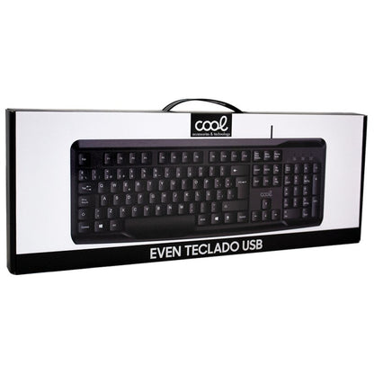 Teclado Office Cable USB PC COOL Even (Español)