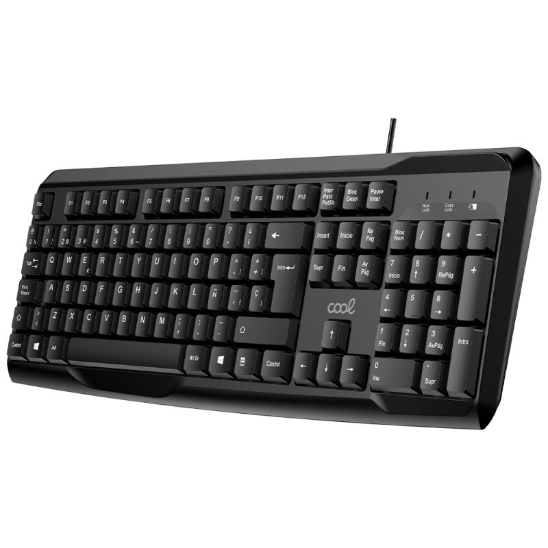 Teclado Office Cable USB PC COOL Even (Español)